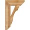 Ekena Millwork Olympic Slat Rough Sawn Bracket, Western Red Cedar, 6"W x 22"D x 34"H BKT06X22X34OLY06RWR - alternate 3